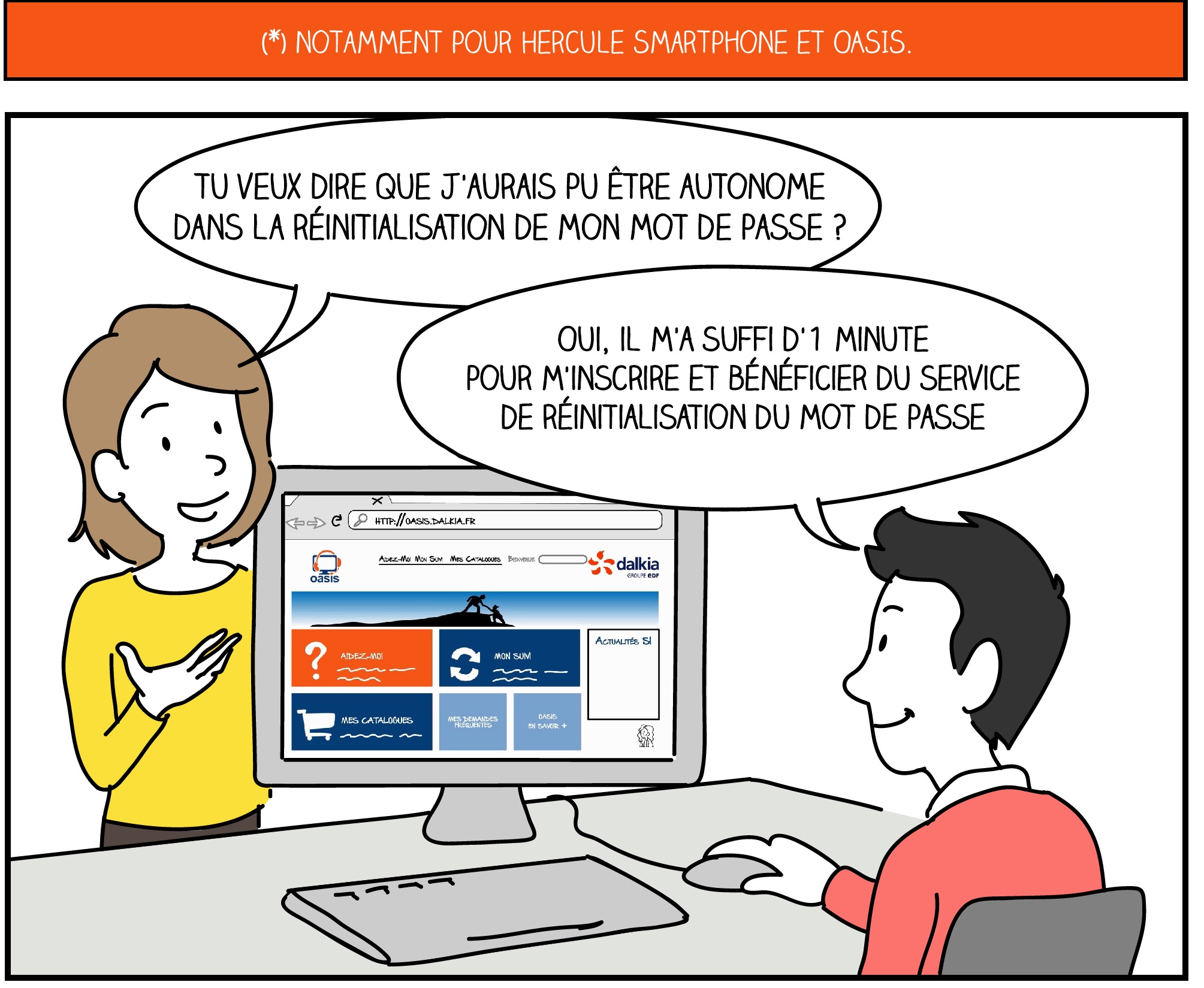 Réalisation de Infographie pour DALKIA  DALKIA ITSM – Toolearn
