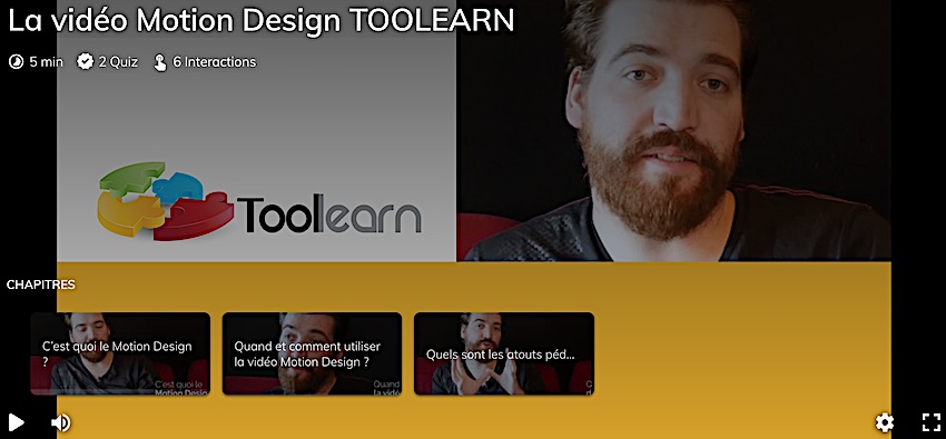 VIDEO INTERACTIVE TOOLEARN