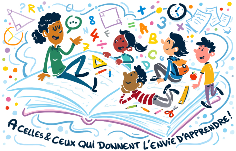 Illustration : journée mondiale des enseignants